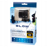 Cámara deportiva Pro4U 5K Blow, calidad 5K Ultra HD, 20 megapíxeles, objetivo gran angular de 160°, resistente al agua, mando a distancia, 78-568#