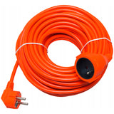 Alargador Blow, color naranja, longitud 30 m, toma con conexión a tierra, PR-160
