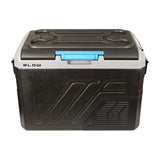Nevera portátil para coche con compresor Blow, capacidad de 35 l, panel de control táctil, 12 V, 24 V y 230 V, toma USB-C, 44-208#