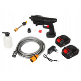 Hidrolimpiadora a batería Blow, presión de hasta 26 bar, potencia de 260 W, longitud de la manguera de 5 m, filtro de agua, varios modos de funcionamiento, 44-352#
