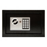 Caja fuerte con cerradura electrónica Blow, dimensiones 31 x 20 x 20 cm, cierre con llave y código, 44-702