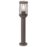 Lámpara de jardín de pie Rabalux Budapest, IP44, color marrón, casquillo E27, máx. 40 W, 8889, 2 unidades