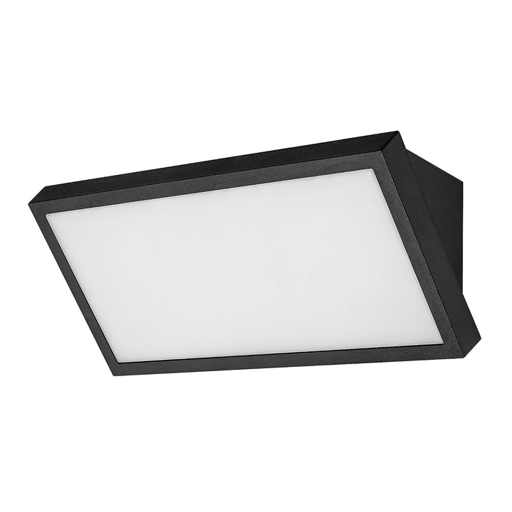 Lámpara Rabalux Rapla2 LED 18 W, negra, IP65, clase energética F, regulación de la temperatura de color: 2700, 4000, 6500 K, 77150, 2 unidades