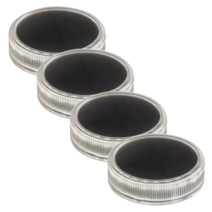 Lámpara solar Trillo LED de 0,3 W, sensor crepuscular, color transparente, IP65, K 4000, 77175, 4 unidades