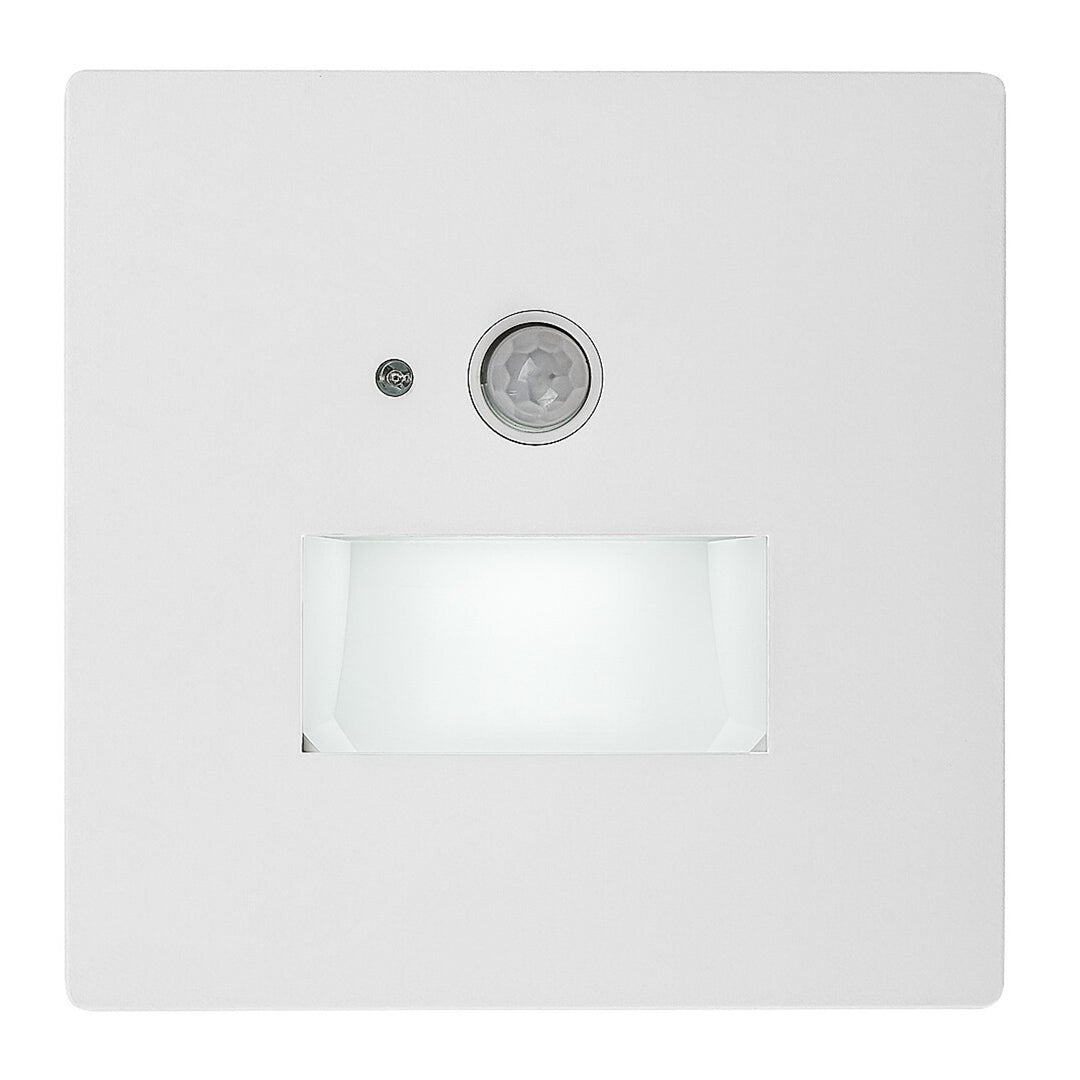 Lámpara Lunca LED de 1 W, IP20, blanca, 3000, 4500 y 6500 K, con sensor de movimiento y sensor de luz, 77198, 4 unidades