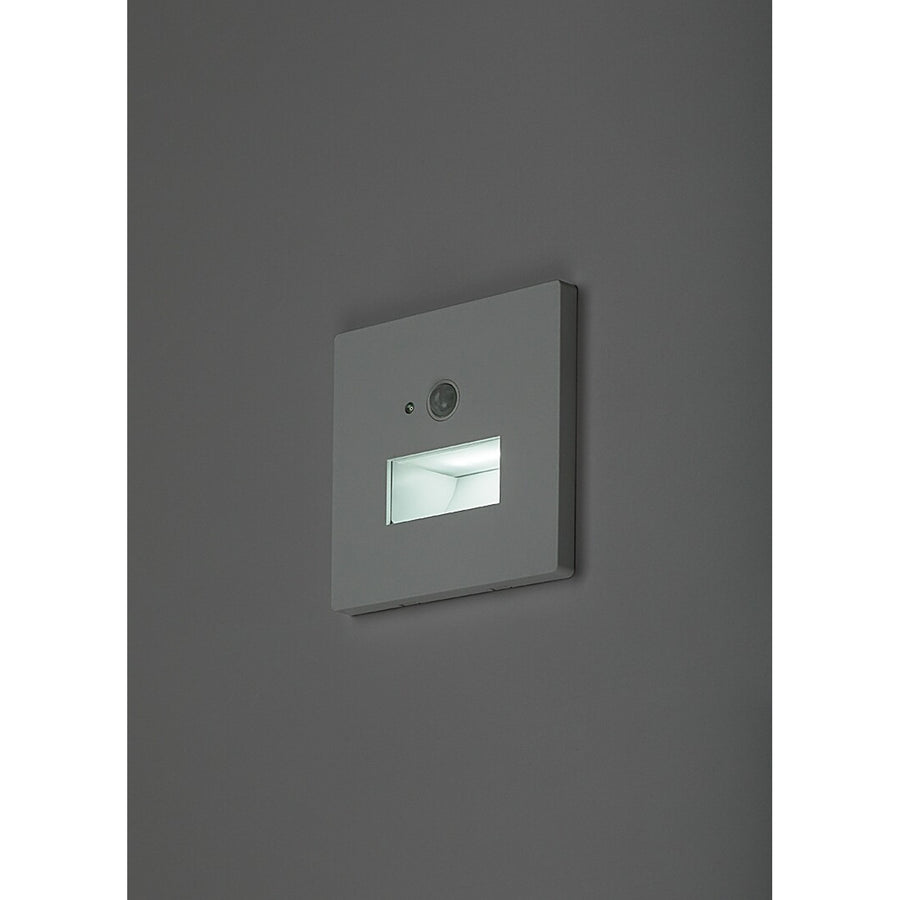 Lámpara Lunca LED de 1 W, IP20, blanca, 3000, 4500 y 6500 K, con sensor de movimiento y sensor de luz, 77198, 4 unidades