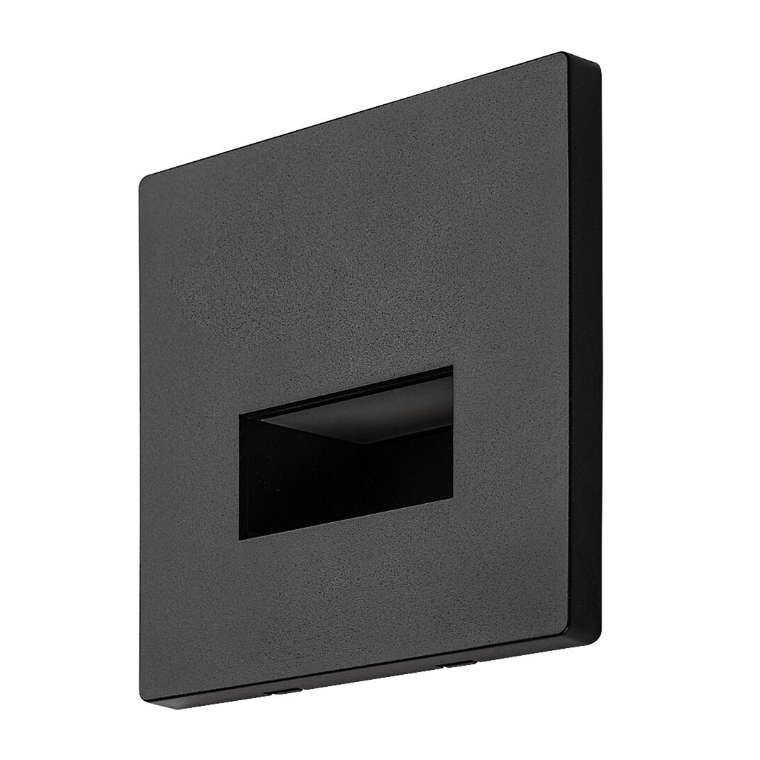 Lámpara Lunca LED de 1 W, IP20, negra, temperatura de color regulable: 3000, 4500 y 6500 K, 77195, 2 unidades