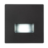 Lámpara Lunca LED de 1 W, IP20, negra, temperatura de color regulable: 3000, 4500 y 6500 K, 77195, 2 unidades
