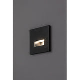 Lámpara Lunca LED de 1 W, IP20, negra, temperatura de color regulable: 3000, 4500 y 6500 K, 77195, 4 unidades