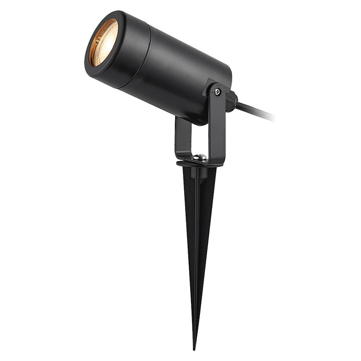 Lámpara de suelo Rabalux Krobia, IP65, color negro, casquillo GU10, máx. 4 W, 7814, 4 unidades