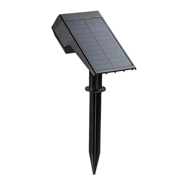 Lámpara solar Rabalux Nantes, 50 LM, IP65, negra, LED de 0,5 W, 77088, 4 unidades