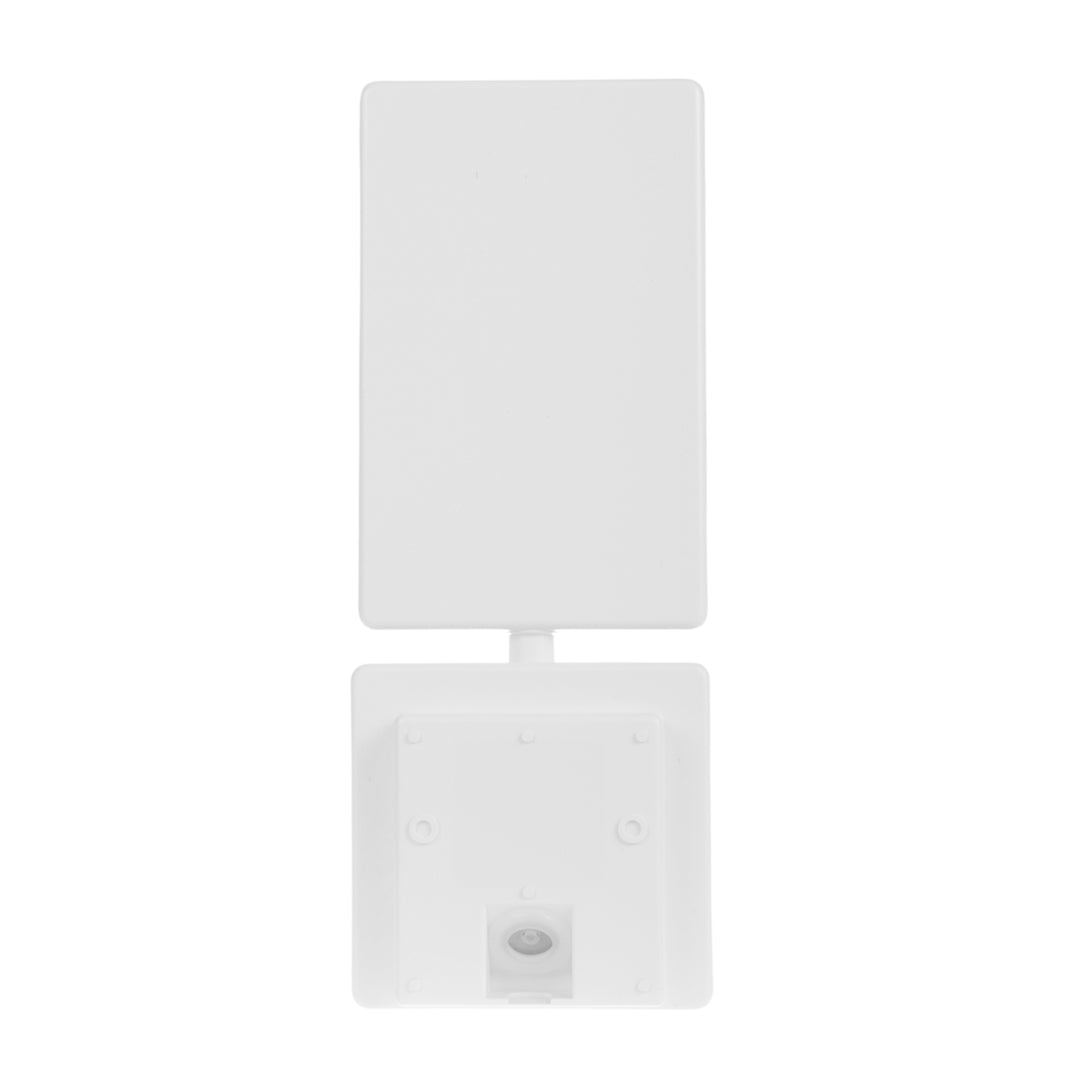 Lámpara LED con sensor de movimiento Maclean, sensor de movimiento PIR, color blanco, 10 W, IP65, 800 lm, luz blanca neutra (4000 K) MCE516 W, 2 unidades