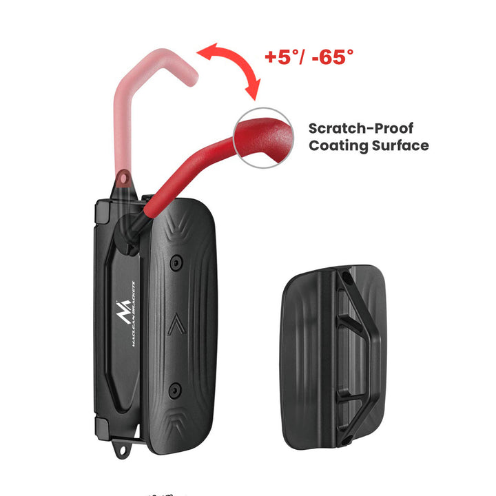 Soporte de pared para bicicletas Maclean, 30 kg máx., MC-998, 3 unidades