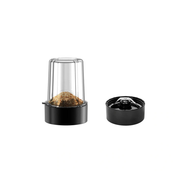 Batidora con vaso LOVIO LVJBL001, potencia de 500 W, vaso de cristal de 600 ml, 3 botellas