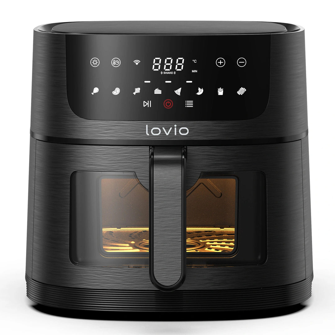Freidora sin aceite Air Fryer LOVIO PureFry XL Smart LVAF002BK