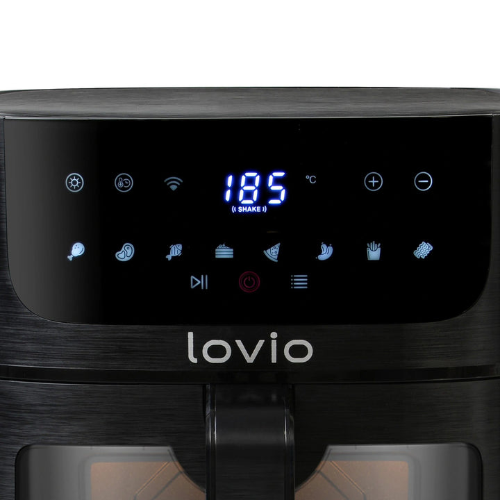 Freidora sin aceite Air Fryer LOVIO PureFry XL Smart LVAF002BK
