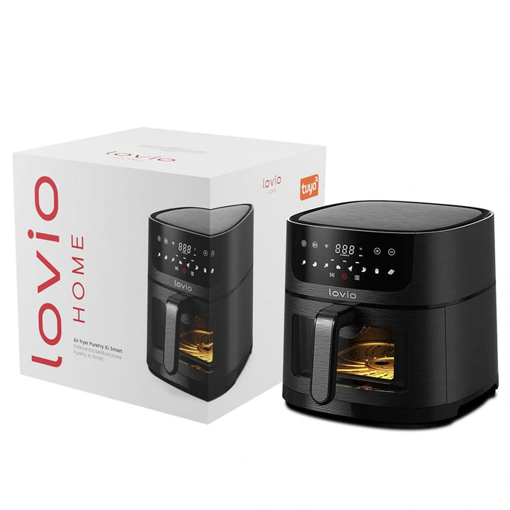 Freidora sin aceite Air Fryer LOVIO PureFry XL Smart LVAF002BK