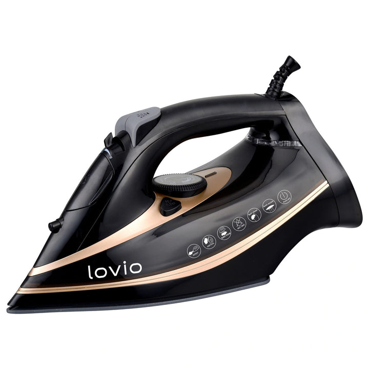 Plancha de vapor de mano con suela cerámica LOVIO LVSA001