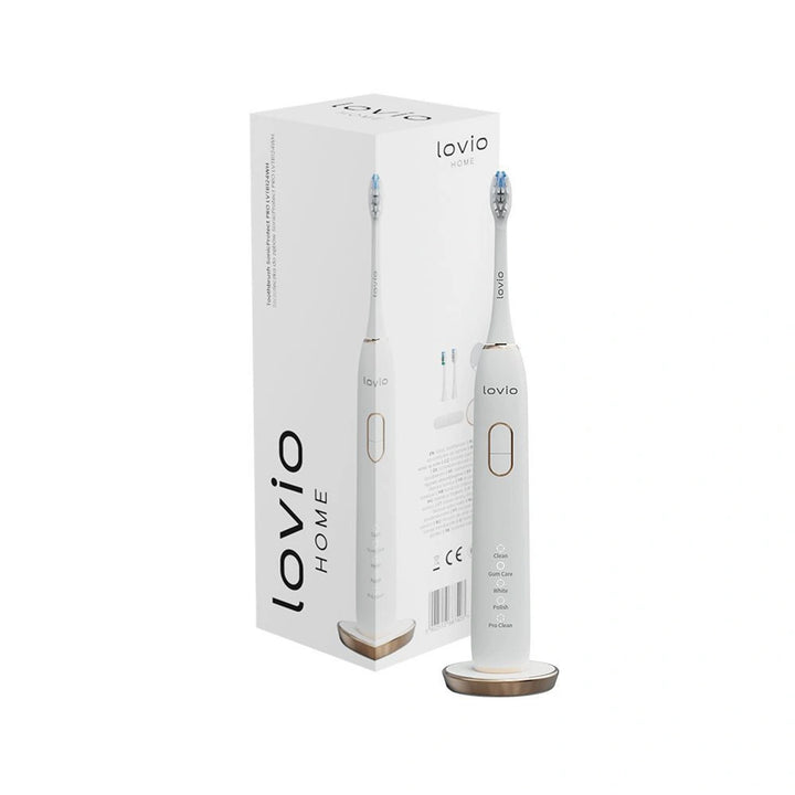 Cepillo de dientes eléctrico Lovio SonicProtect PRO blanco LVTB124WH
