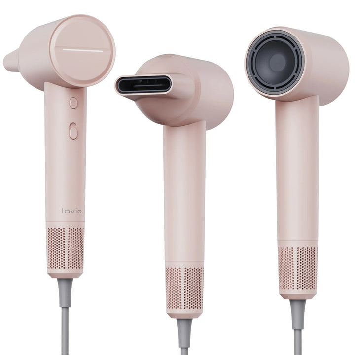 Secador de pelo profesional Lovio Air Flow rosa LVHD001PK