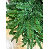 Árbol de Navidad artificial, abeto español, material de PVC, altura de 250 cm, soporte metálico