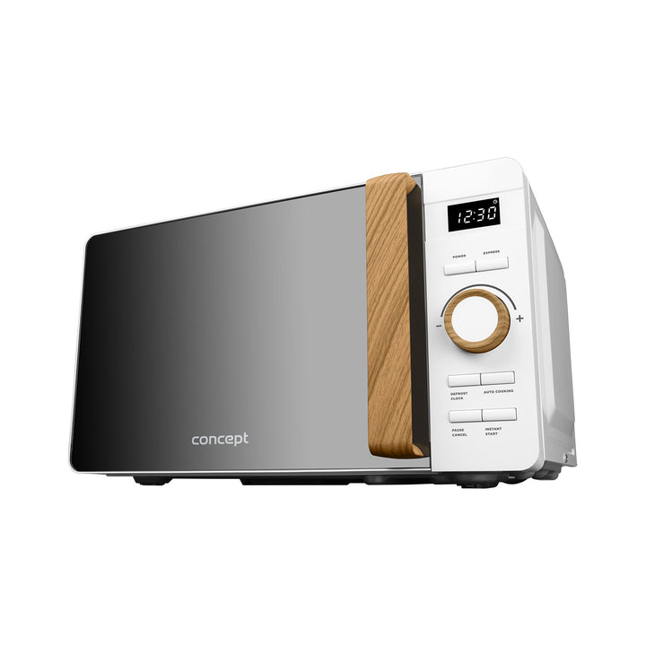 Microondas Concept, 5 niveles de potencia, función de descongelación, capacidad de 20 l, potencia de 800 W, color blanco, MT4420wh