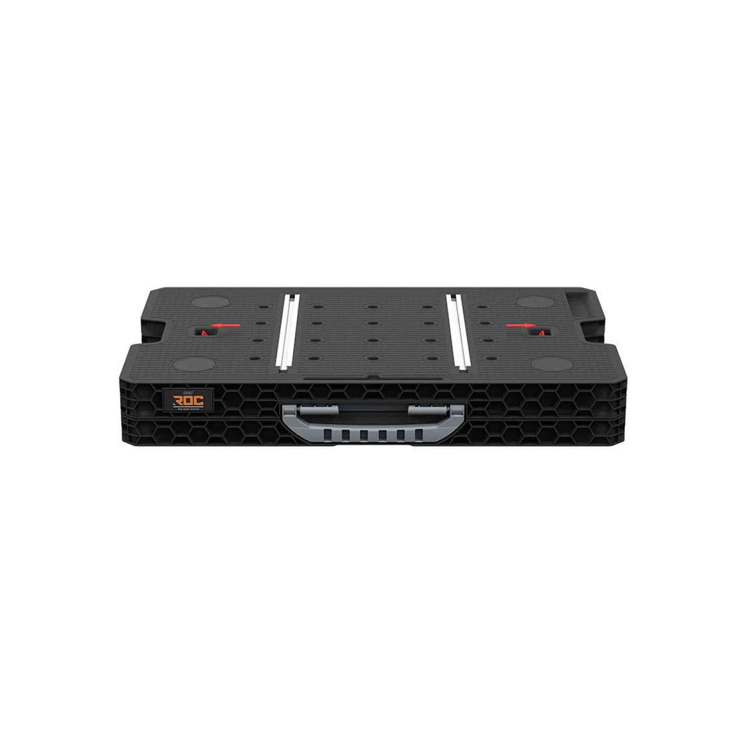 Mesa de taller plegable 2.0 de Keter, capacidad de carga de 453 kg, superficie de trabajo de 85 x 56 cm, patas metálicas estables, 271269