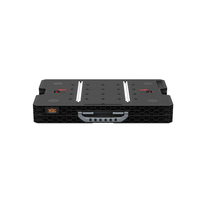 Mesa de taller plegable 2.0 de Keter, capacidad de carga de 453 kg, superficie de trabajo de 85 x 56 cm, patas metálicas estables, 271269