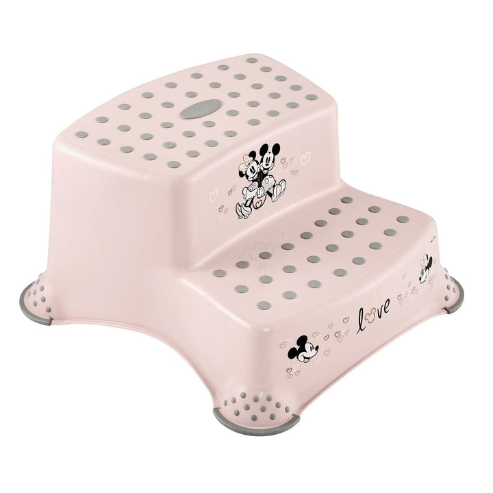 Escalón infantil de dos peldaños Keeeper, con función antideslizante, serie «Minnie Mouse», capacidad de carga de hasta 120 kg, 1003258124700