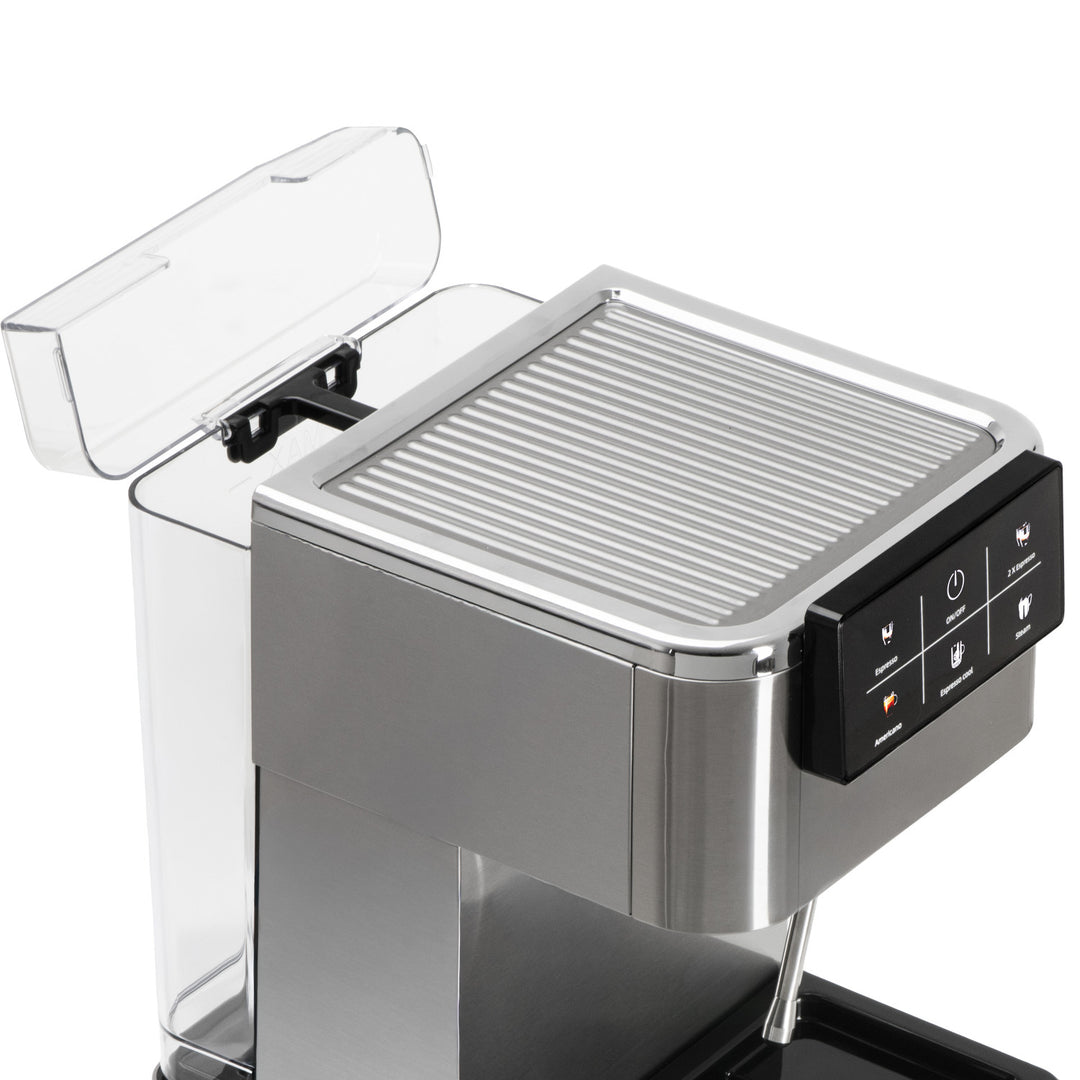 Cafetera de 20 bar, Thermoblock, espumador de leche, 5 en 1, Adler AD 4390