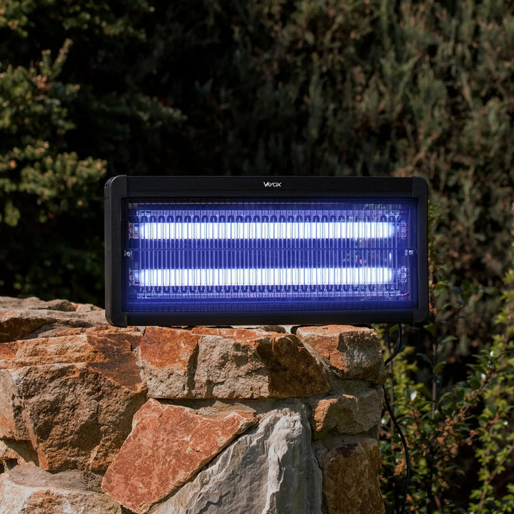 Lámpara matainsectos para mosquitos, moscas y polillas, trampa eléctrica, UV, 20 W, Vayox