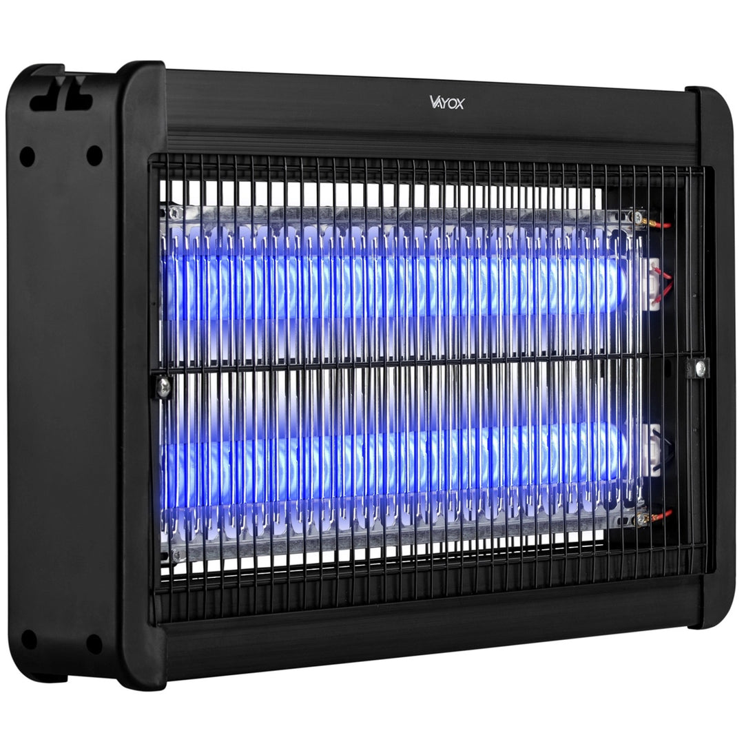 Lámpara matainsectos para mosquitos, moscas y polillas, trampa eléctrica, UV, 20 W, Vayox