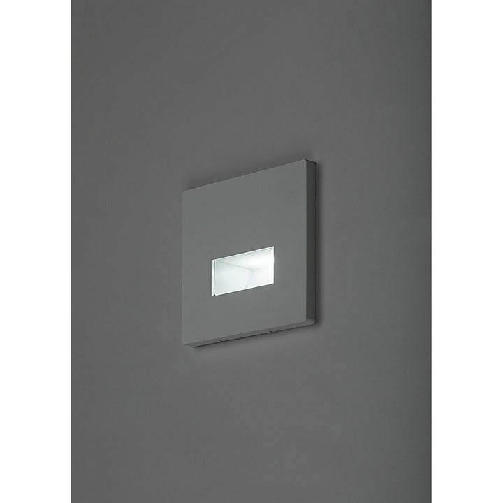 Lámpara Lunca LED de 1 W, IP20, blanca, color de luz regulable: 3000, 4500 y 6500 K, 77196, 2 unidades