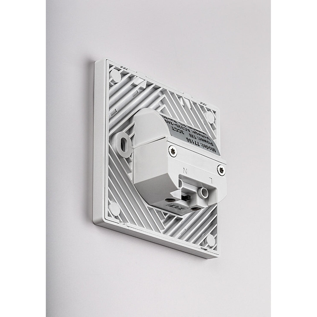 Lámpara Lunca LED de 1 W, IP20, blanca, temperatura de color regulable: 3000, 4500 y 6500 K, 77196, 4 unidades