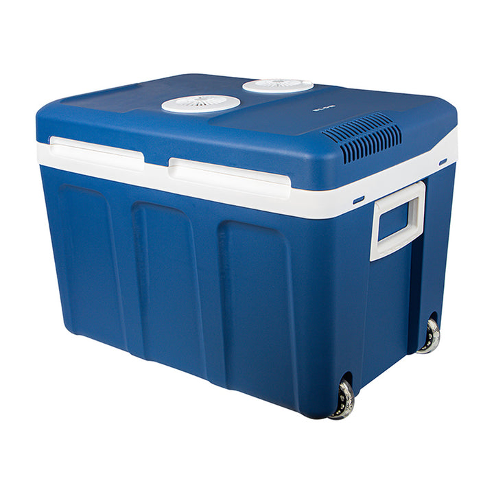 Nevera portátil para coche Blow, con ruedas, capacidad de 42 l, modo de calentamiento, tensión de 12 V CC y 100 V-240 V CA, 44-210
