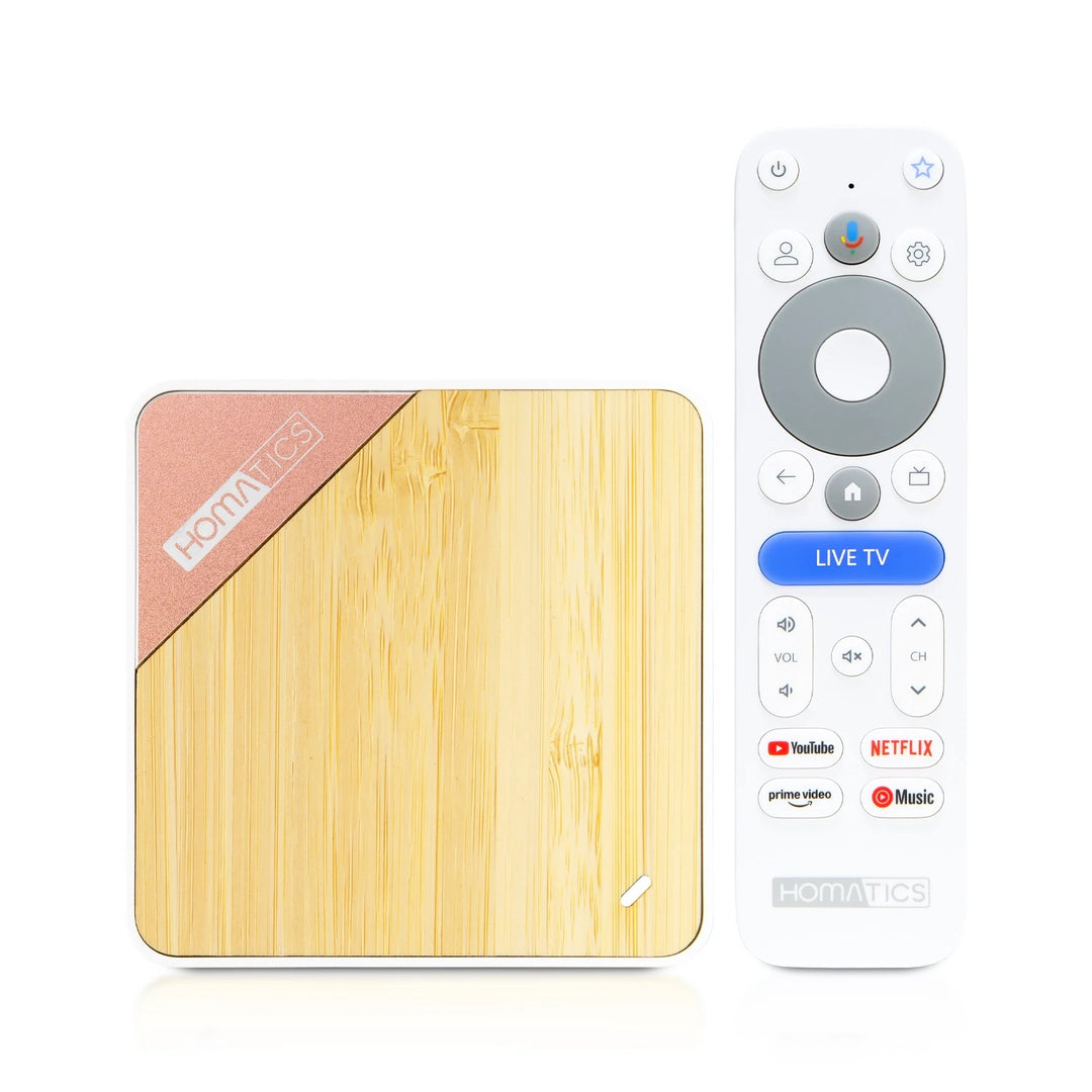 Reproductor multimedia Homatics Box 4K Pro V2 con Google TV