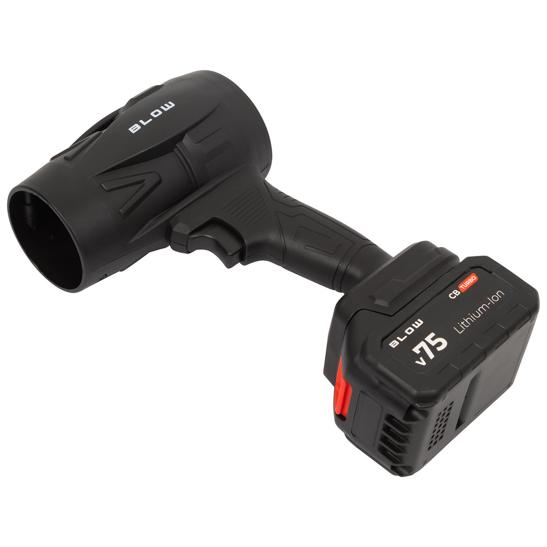 Soplador a batería BLOW 21 V CB TURBO, 130 000 revoluciones, 2,4 Ah, maletín