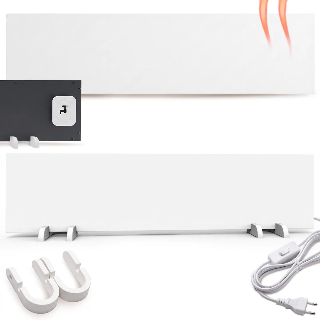 Panel calefactor por infrarrojos Cronos Anti-Mold, potencia de 50 W, para la calefacción y deshumidificación localizadas de paredes húmedas, MRH-50