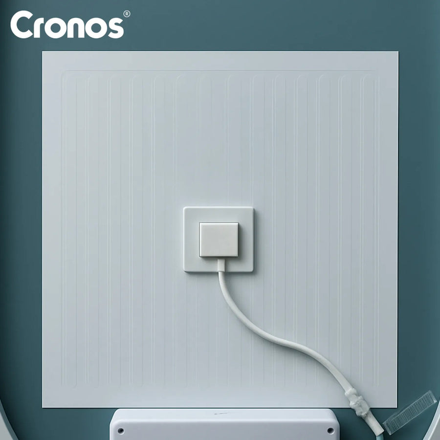 Espejo calefactado Cronos, ovalado, 50 x 80 cm, LED en tres colores, protección IP44, sistema antivaho