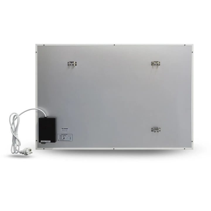 Panel calefactor por infrarrojos Cronos Graphene, potencia de 300 W, color blanco, calienta estancias de hasta 8 m², mando a distancia, PRO CGP-300TWP