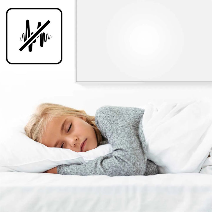 Panel calefactor por infrarrojos Cronos Graphene, potencia de 300 W, color blanco, calienta estancias de hasta 8 m², mando a distancia, PRO CGP-300TWP