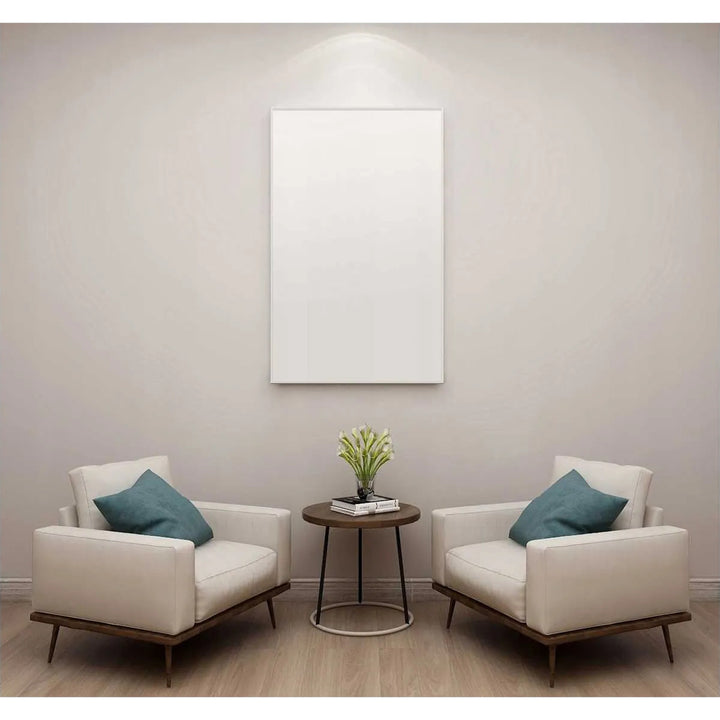 Panel calefactor por infrarrojos Cronos Graphene, potencia de 300 W, color blanco, calienta estancias de hasta 8 m², mando a distancia, PRO CGP-300TWP