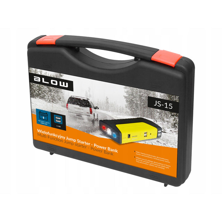 Jump Starter Blow, función de batería externa, corriente de arranque de 200 A, corriente máxima de 400 A, capacidad de 12 800 mAh, 81-201#