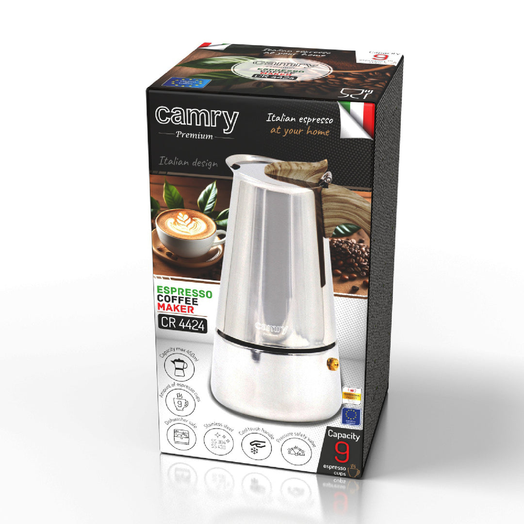 Cafetera espresso Camry CR 4424 de 450 ml