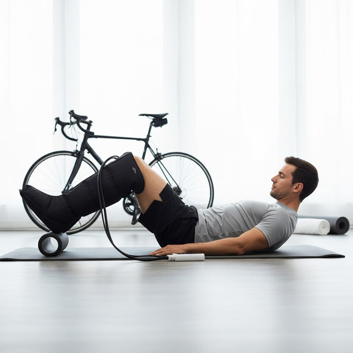 Masajeador linfático para piernas, inalámbrico, con función de calor, Mediatech, MT6542