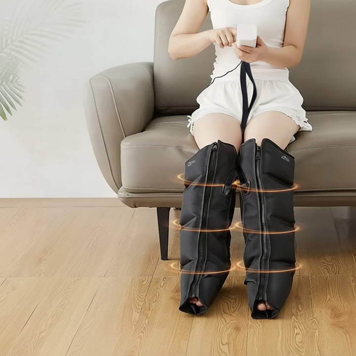 Masajeador linfático para piernas, inalámbrico, con función de calor, Mediatech, MT6542