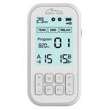 Aparato de masaje y electroestimulador muscular, TENS/EMS, estimulación 3 en 1, Mediatech, MT6543