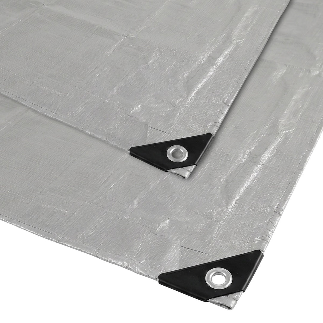 Lona plateada de 120 g, 4 x 6 m, VA0476, impermeable, Vayox