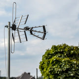 Antena direccional DVB-T/T2 VA900 COMBO con filtro LTE, de aluminio, Vayox