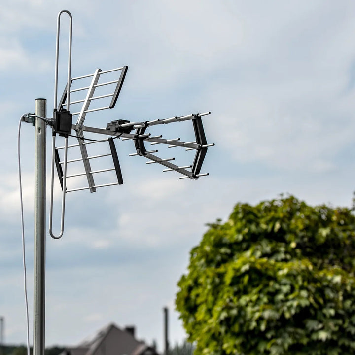 Antena direccional DVB-T/T2 VA900 COMBO con filtro LTE, de aluminio, Vayox